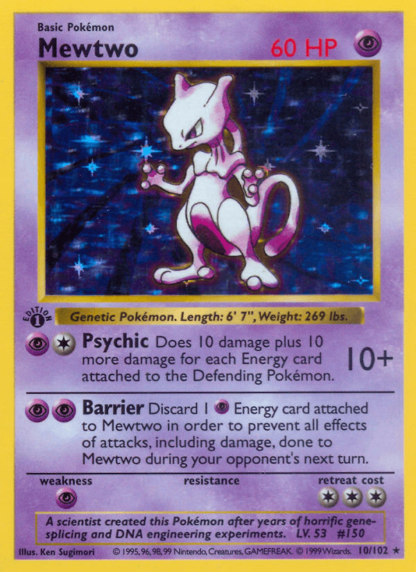 Mewtwo — Base #10