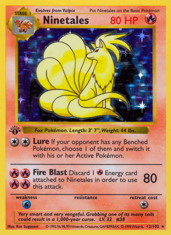 Ninetales — Base #12