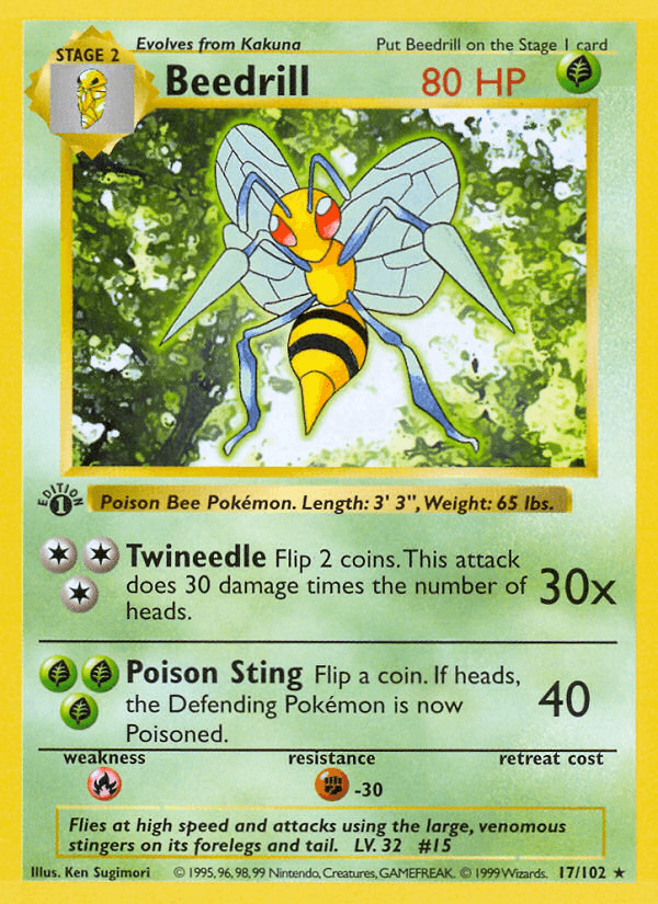 Beedrill — Base #17