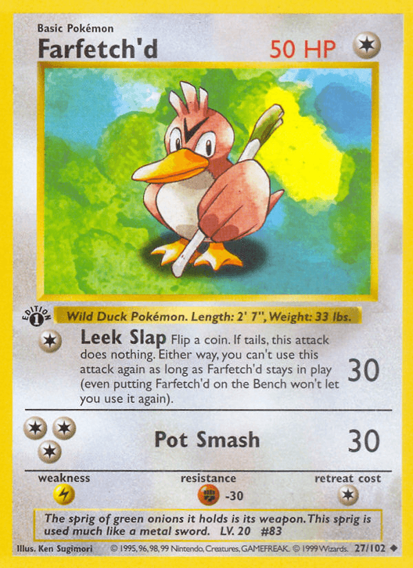 Farfetch'd — Base #27