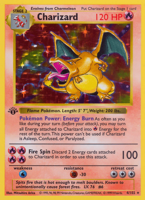 Charizard — Base #4