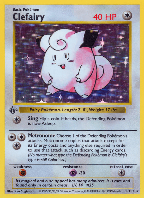 Clefairy — Base #5
