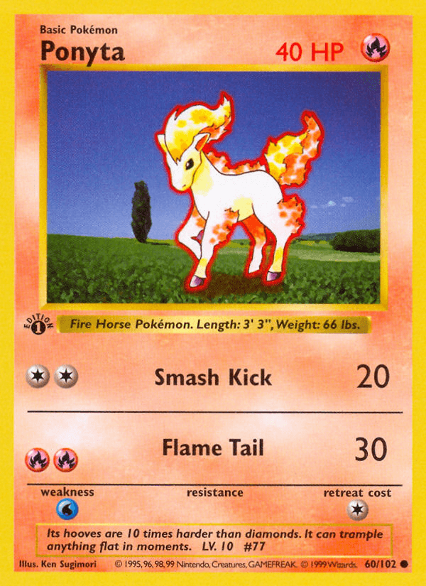 Ponyta — Base #60