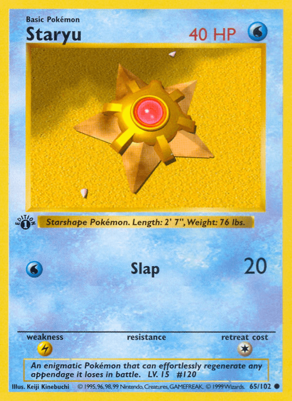 Staryu — Base #65