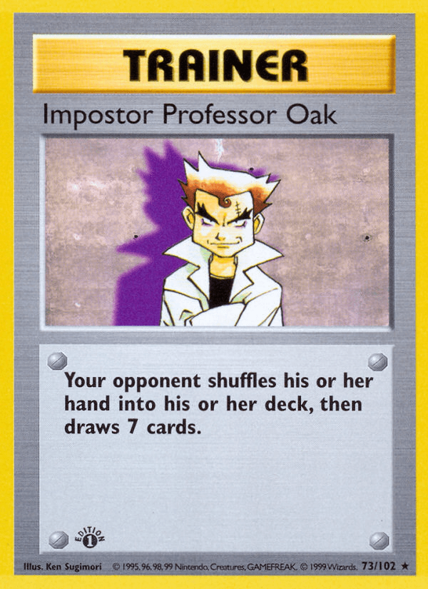 Impostor Professor Oak — Base #73