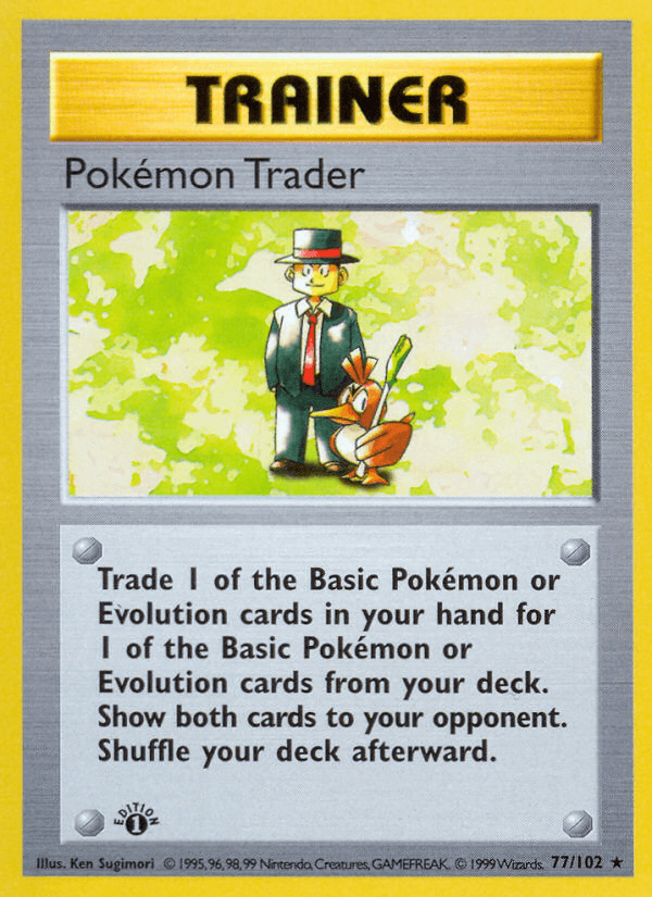 Pokémon Trader — Base #77