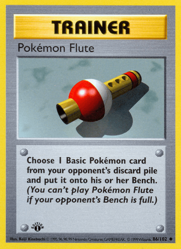 Pokémon Flute — Base #86