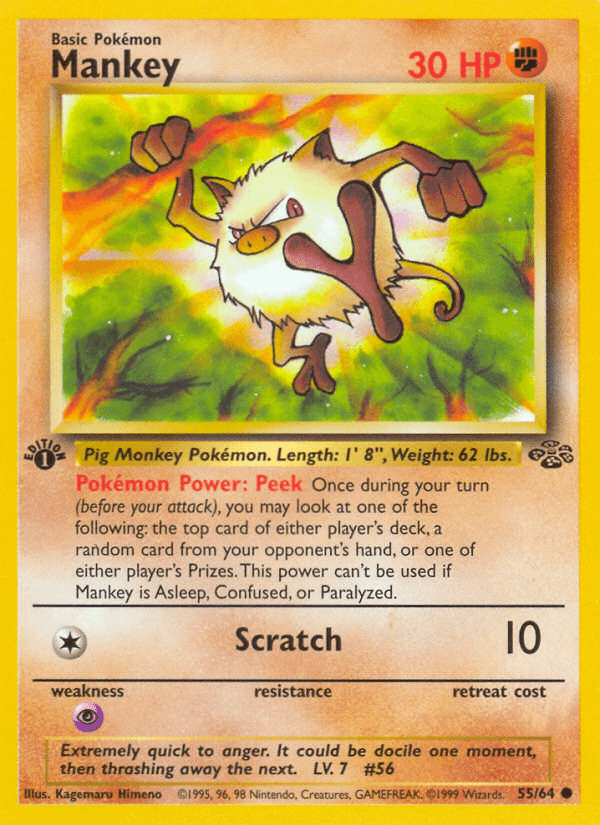 Mankey — Jungle #55