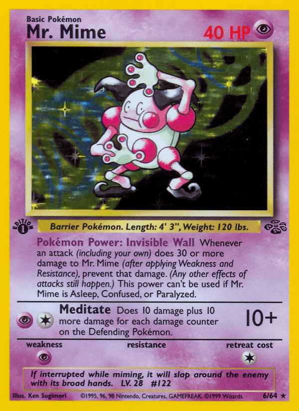 Mr. Mime — Jungle #6