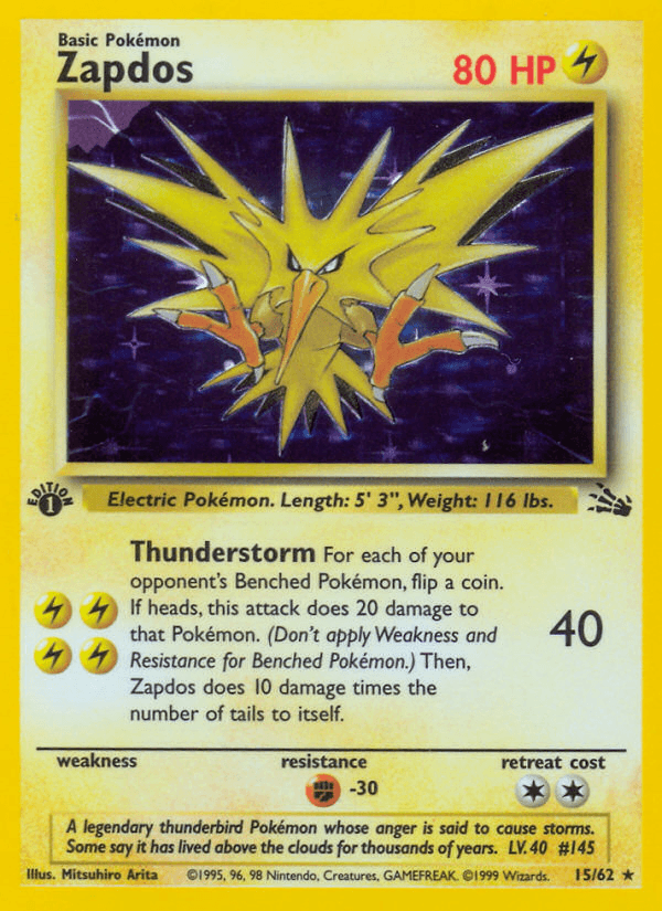 Zapdos — Fossil #15