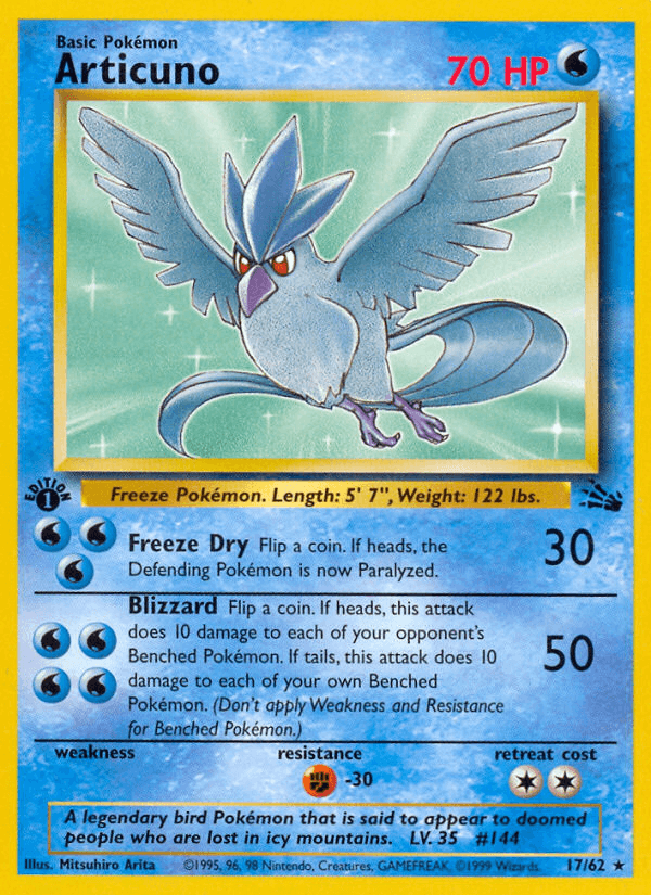 Articuno — Fossil #17