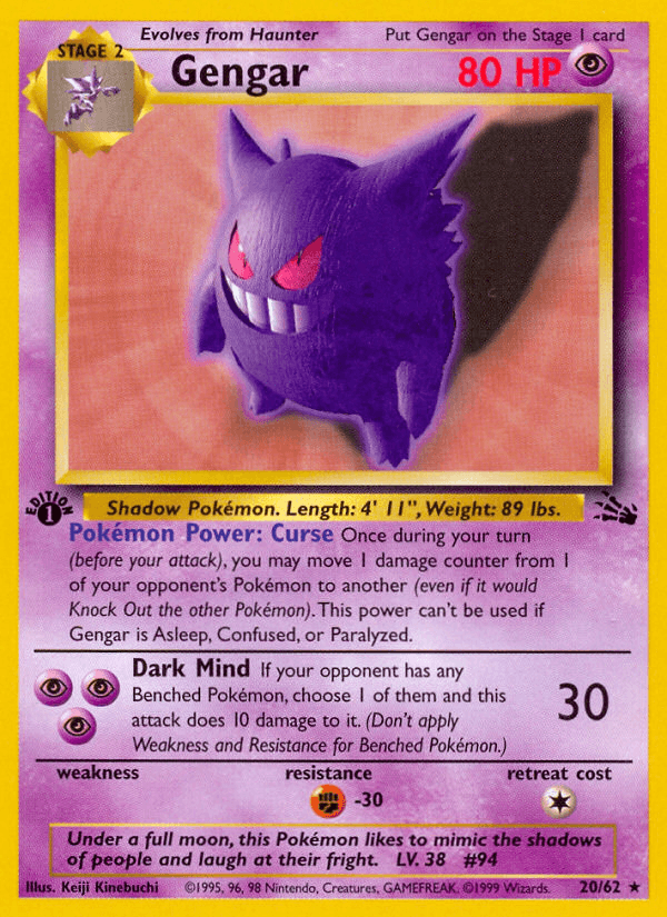 Gengar — Fossil #20