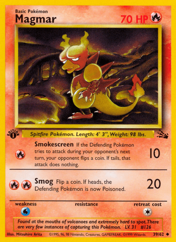 Magmar — Fossil #39
