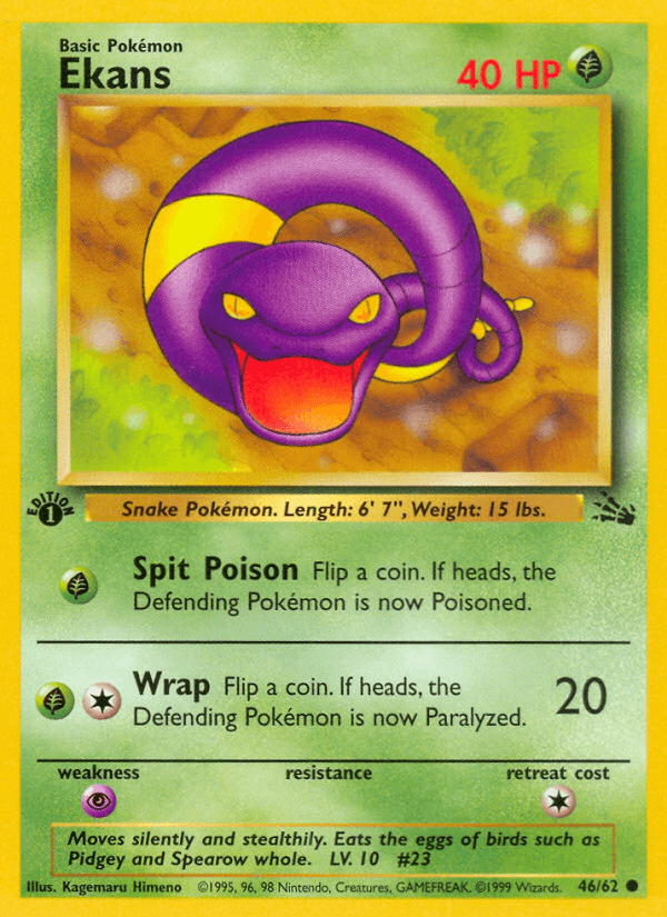 Ekans — Fossil #46