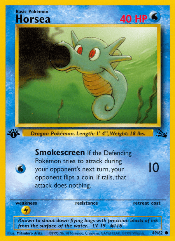 Horsea — Fossil #49