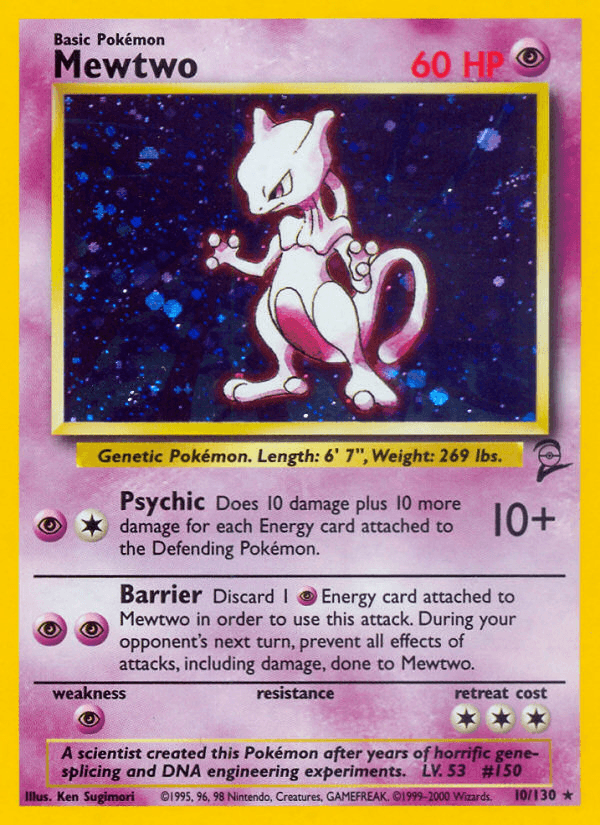 Mewtwo — Base Set 2 #10