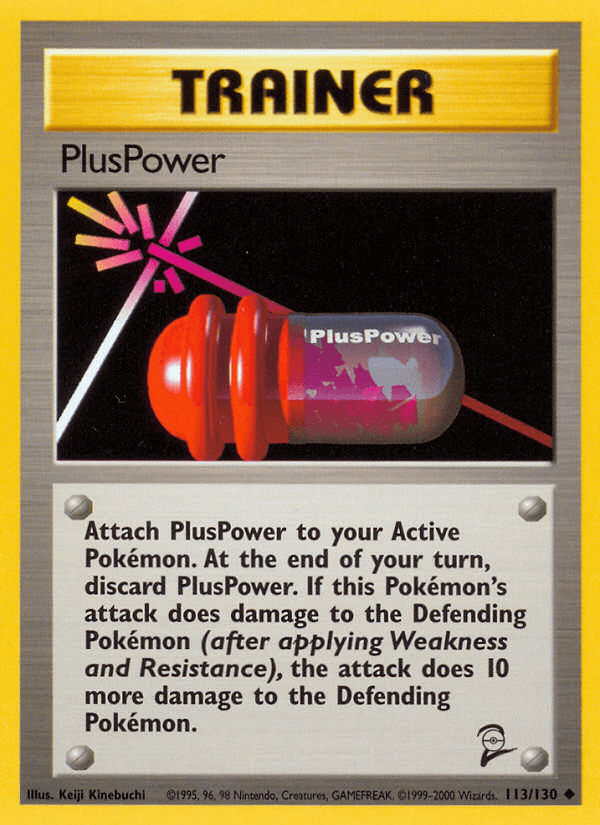 PlusPower — Base Set 2 #113