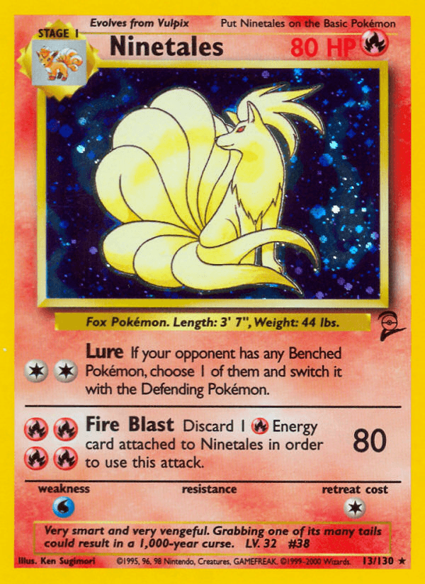 Ninetales — Base Set 2 #13