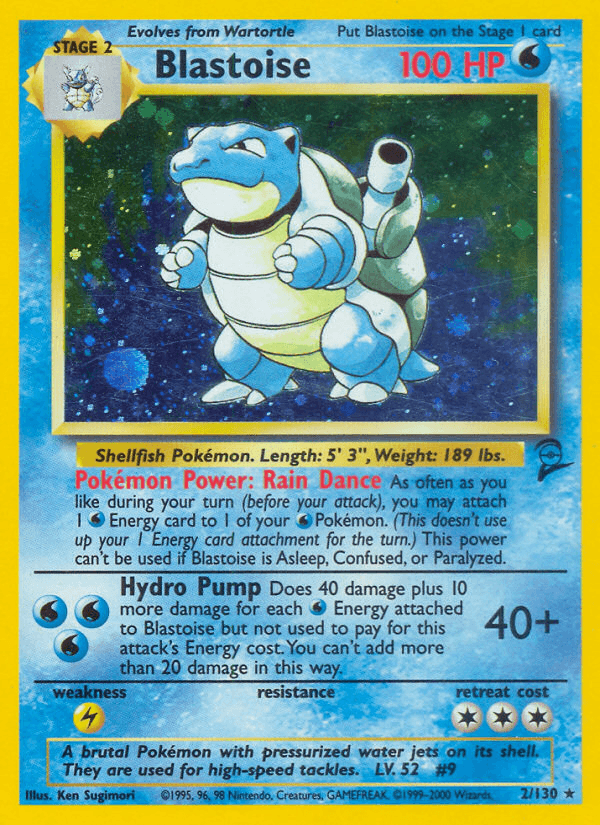Blastoise — Base Set 2 #2