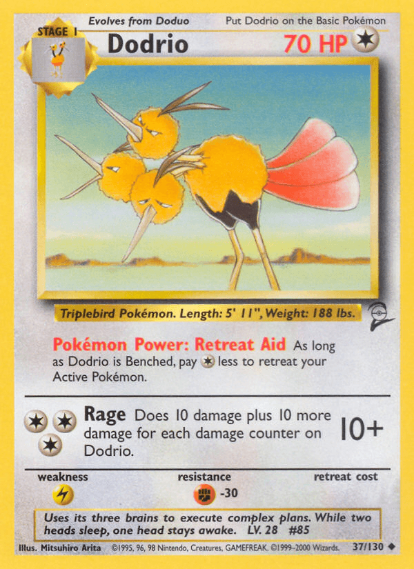 Dodrio — Base Set 2 #37