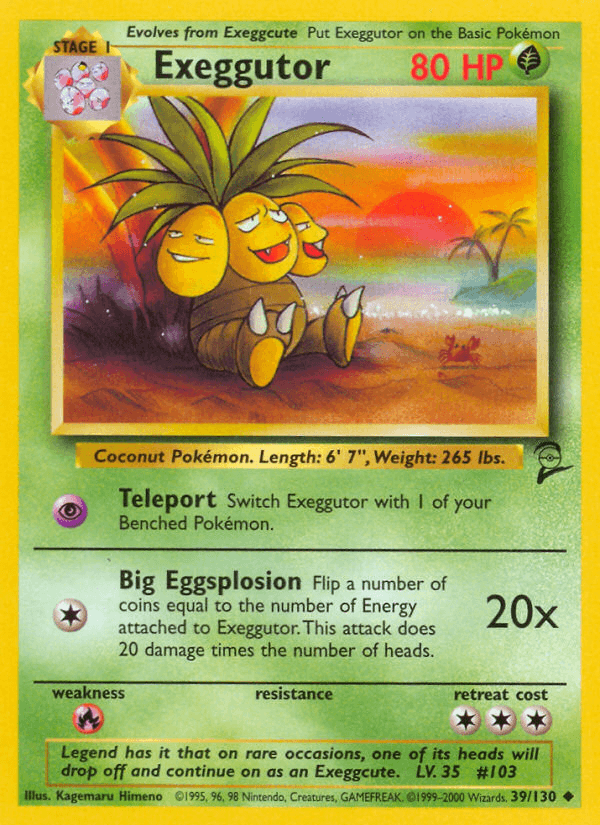 Exeggutor — Base Set 2 #39