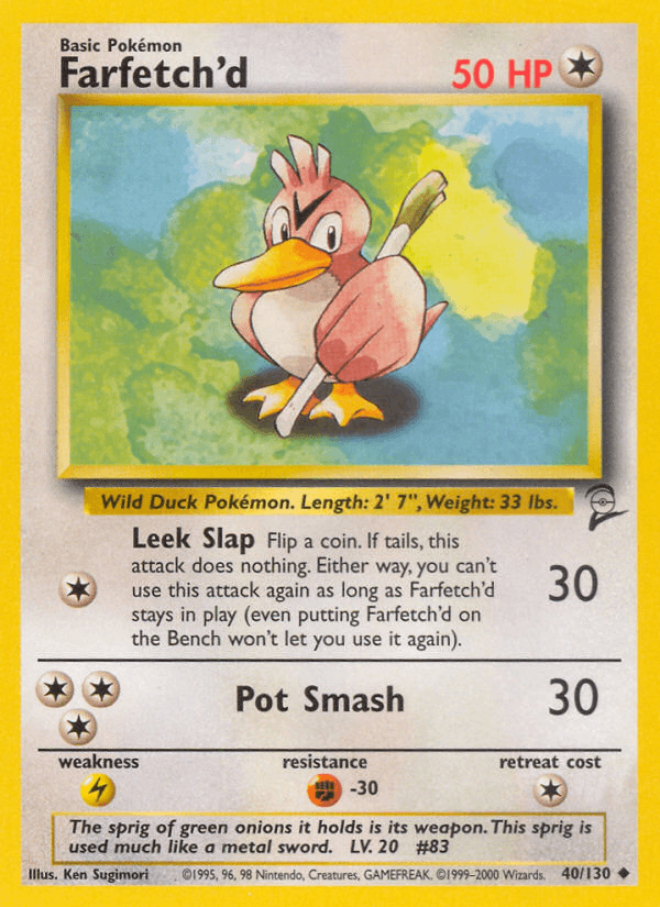 Farfetch'd — Base Set 2 #40
