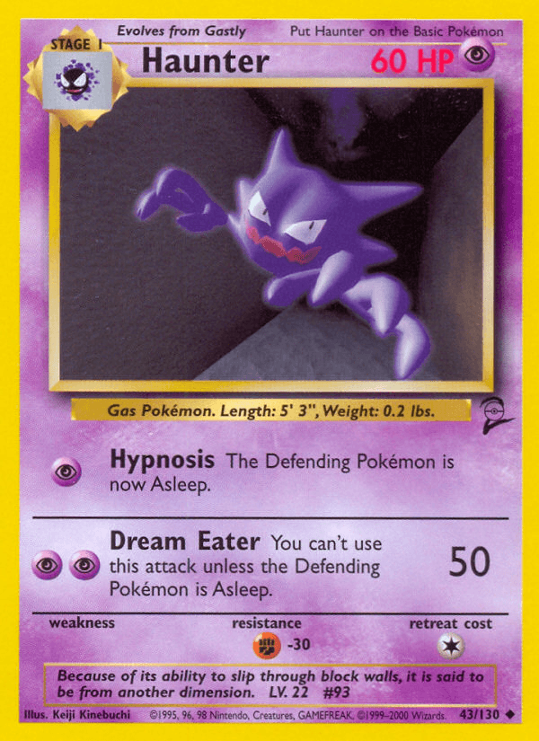 Haunter — Base Set 2 #43