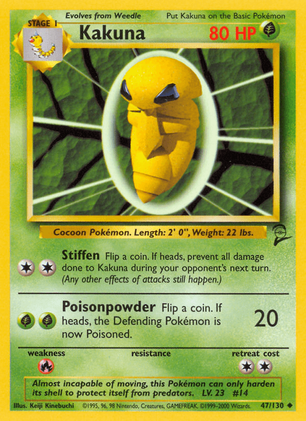 Kakuna — Base Set 2 #47