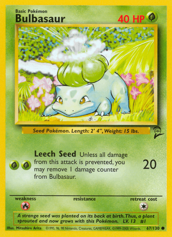 Bulbasaur — Base Set 2 #67
