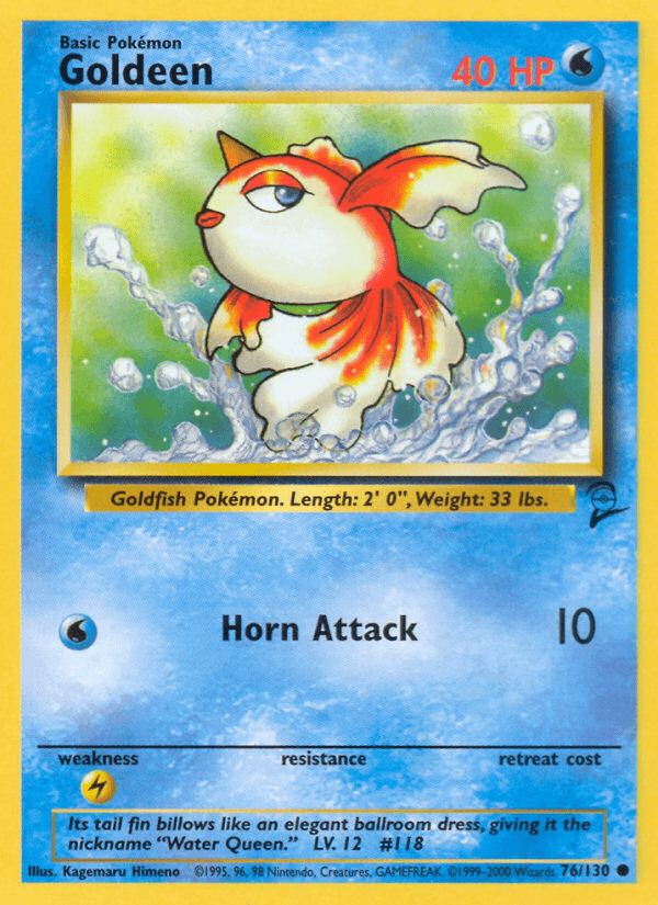 Goldeen — Base Set 2 #76