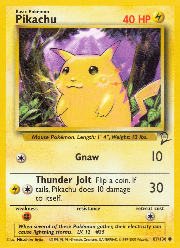 Pikachu — Base Set 2 #87