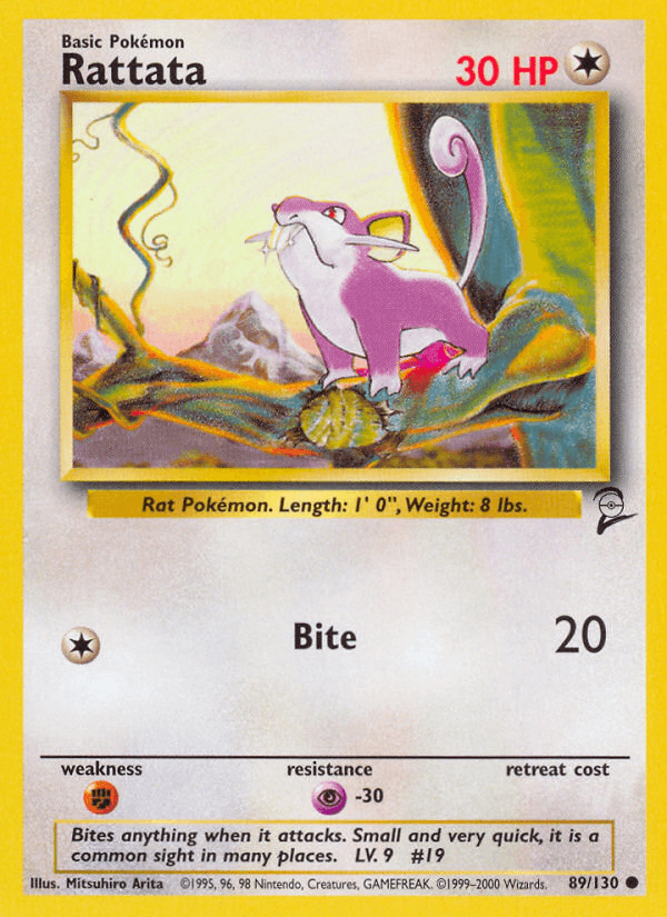 Rattata — Base Set 2 #89