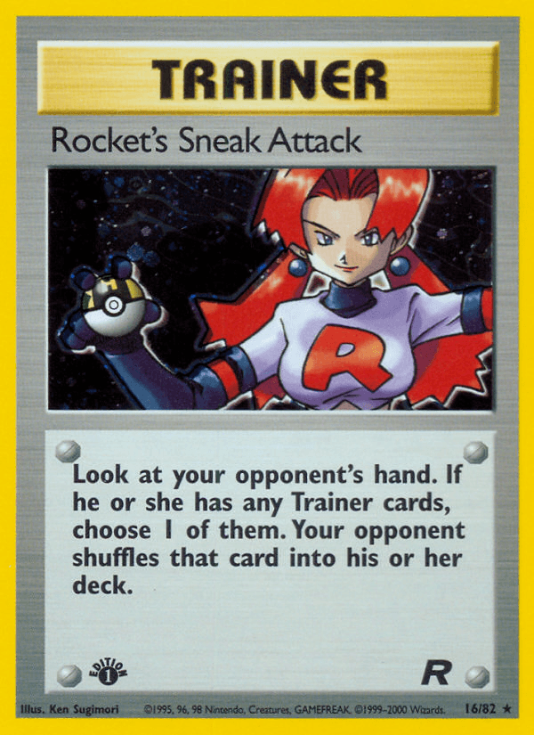 Rocket's Sneak Attack — Team Rocket #16
