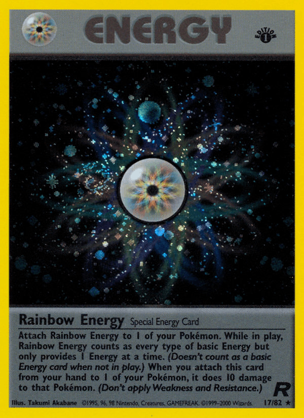 Rainbow Energy — Team Rocket #17
