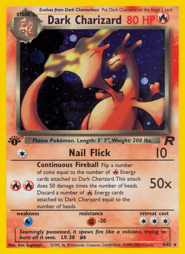 Dark Charizard — Team Rocket #4