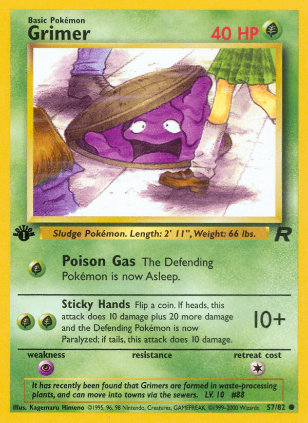Grimer — Team Rocket #57