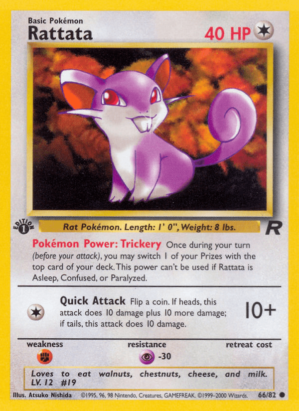 Rattata — Team Rocket #66