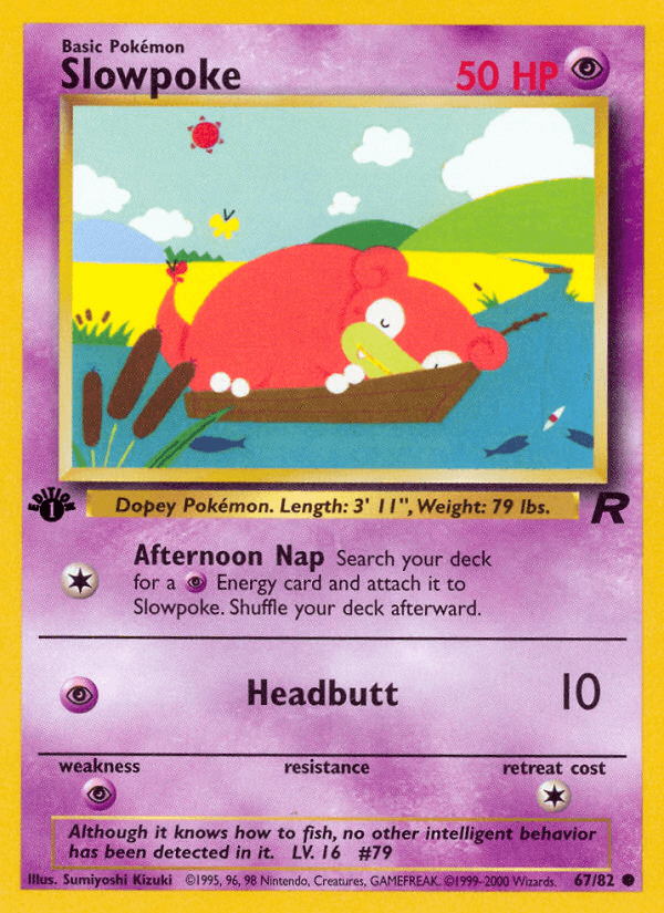 Slowpoke — Team Rocket #67