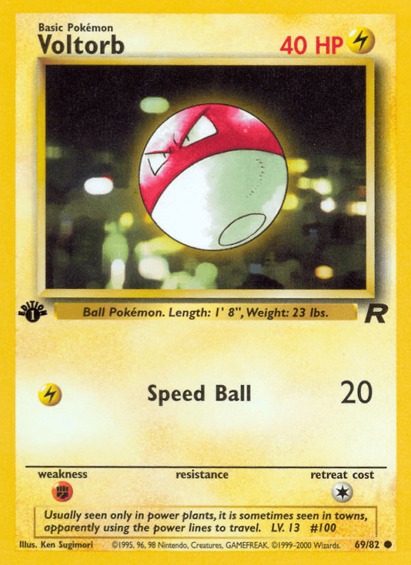 Voltorb — Team Rocket #69