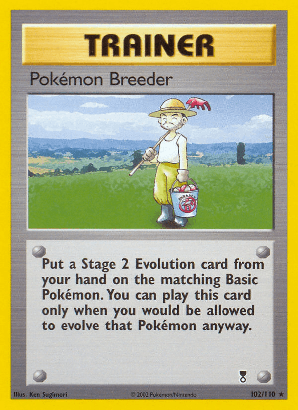 Pokémon Breeder — Legendary Collection #102