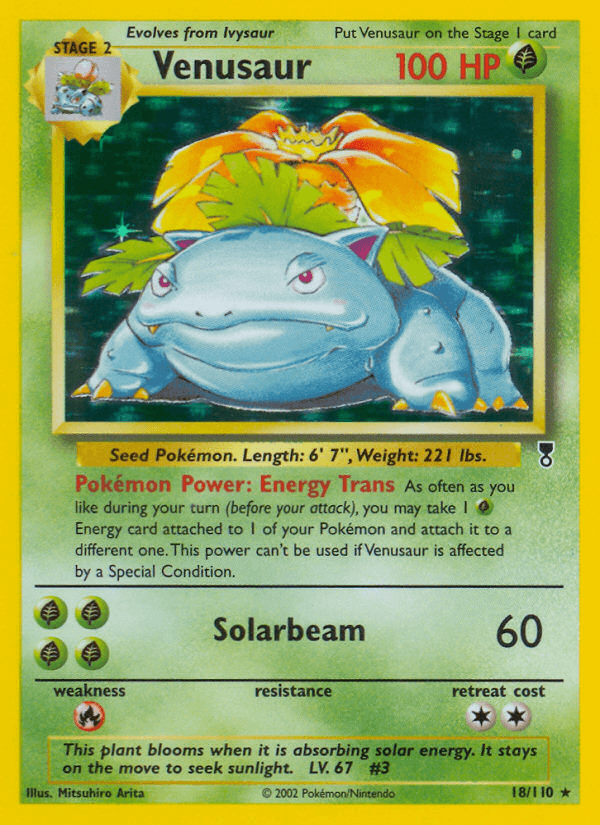 Venusaur — Legendary Collection #18