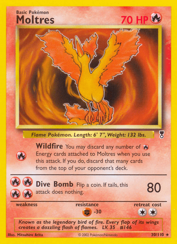 Moltres — Legendary Collection #30