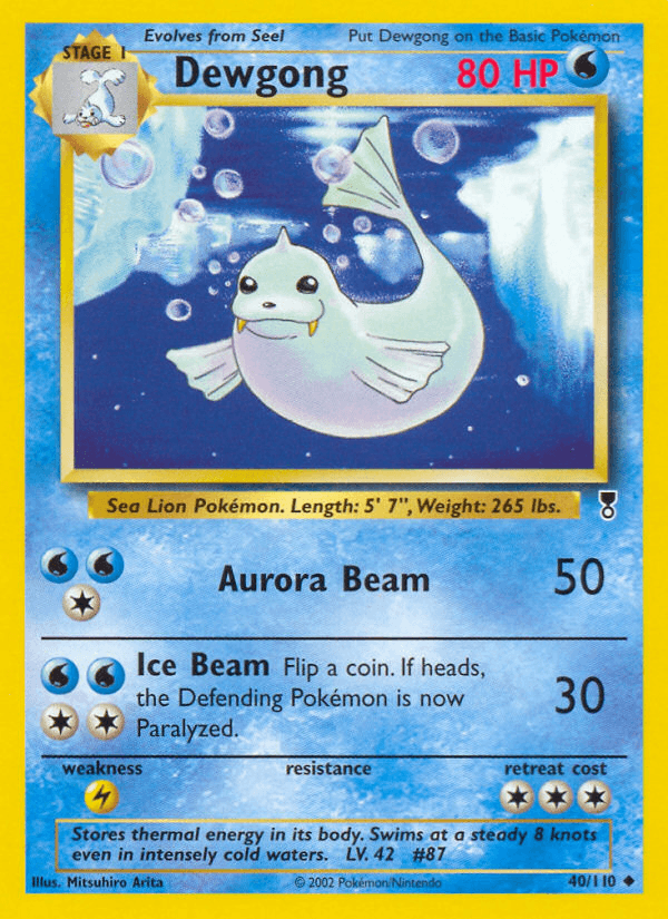 Dewgong — Legendary Collection #40