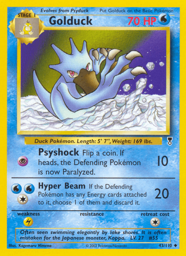 Golduck — Legendary Collection #43