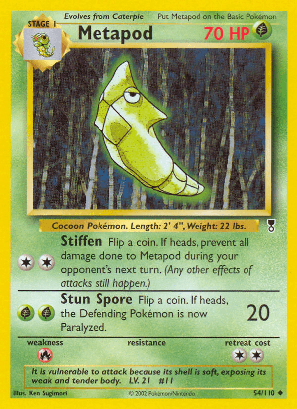 Metapod — Legendary Collection #54