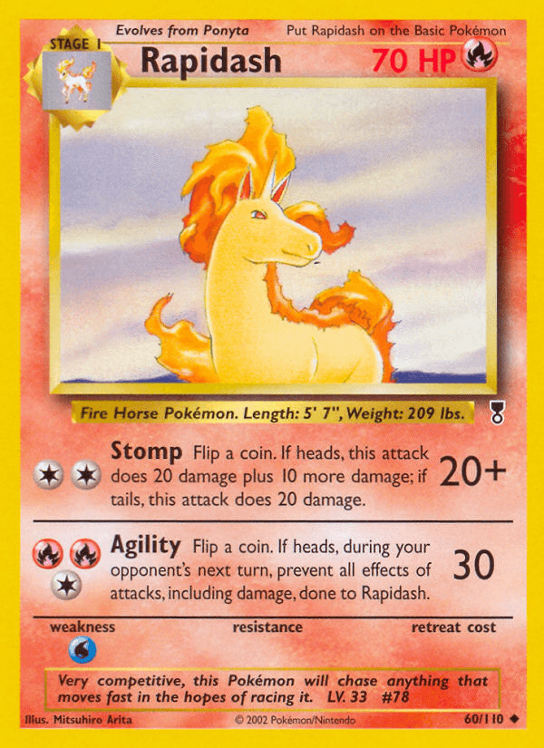 Rapidash — Legendary Collection #60