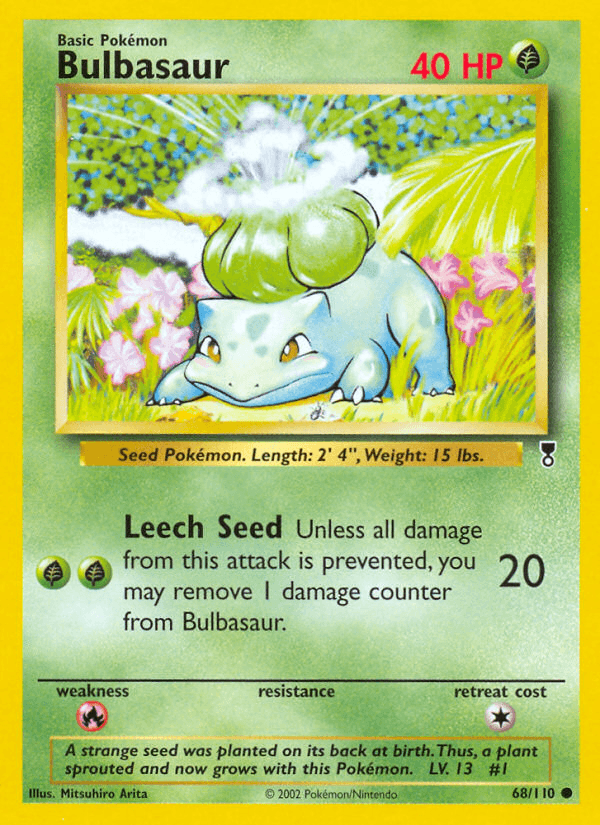 Bulbasaur — Legendary Collection #68