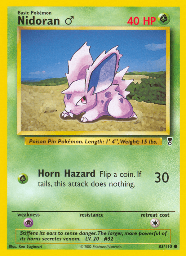 Nidoran ♂ — Legendary Collection #83