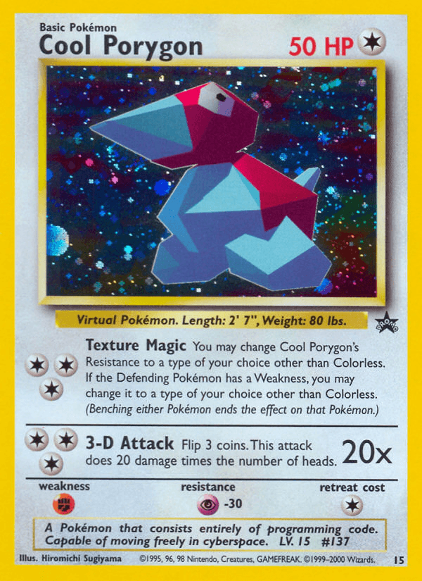 Cool Porygon — Wizards Black Star Promos #15