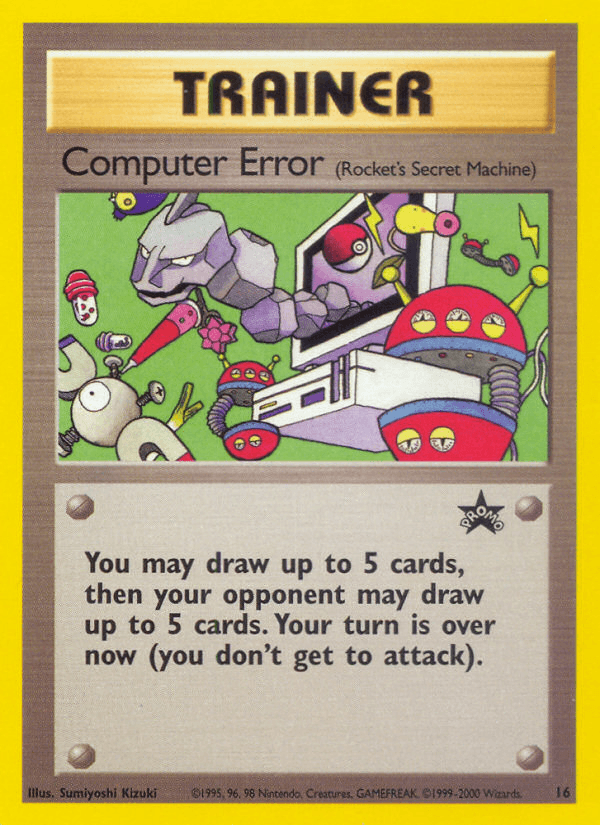 Computer Error — Wizards Black Star Promos #16
